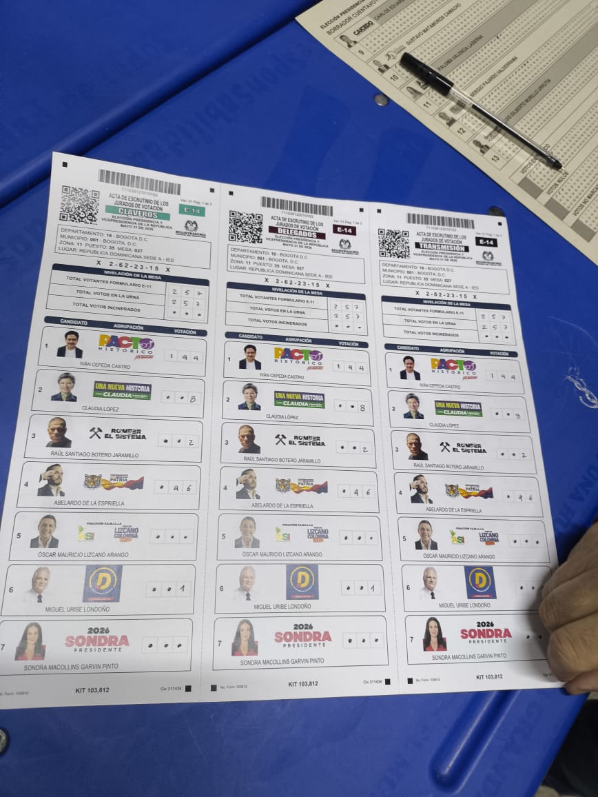 3Akkaa's tweet photo. Estamos ante un fraude electoral tan claro como los resultados que nos dejan sorprendidos a todos. 
Esto tiene que aclarar se por favor registraduria nacional.
#fraudeelectoral https://t.co/zkASD8O4RV