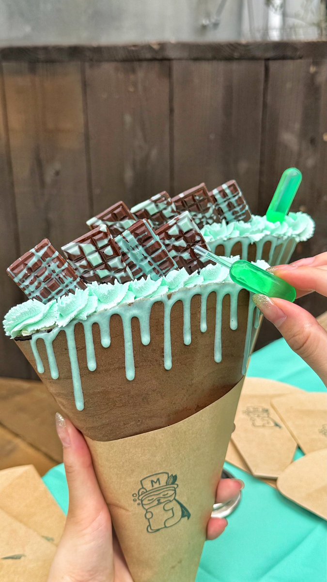 チョコミントページ いよいよ本日6/1(月)〜大阪、大分の店舗で販売がスタートです