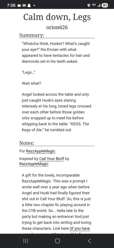 katalyn626's tweet photo. . I finally am ripping a bandaid off about a draft that's been rattling in my files for ages. Angel learns something about his overlord during VIP night. #hazbinhotel #huskerdust https://t.co/d7uYjamZd3 https://t.co/ywOWTHChLu