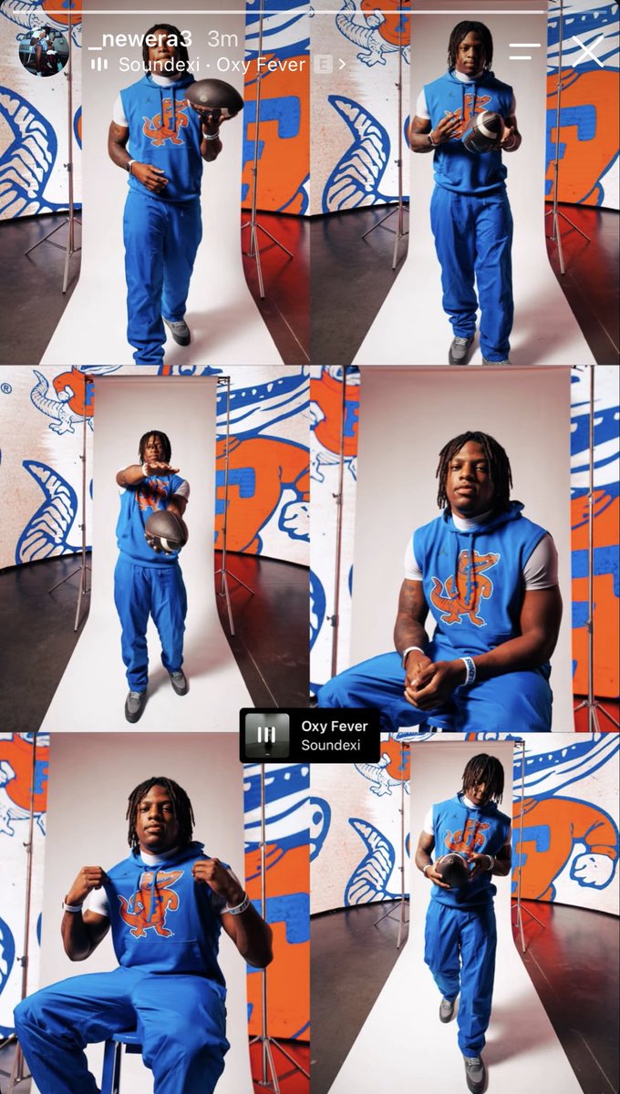 CadenAlvis05's tweet photo. Four-star running back Trey Martin @TreyMartinFp posted some more pics from the photo shoot over the OV weekend. https://t.co/HEw4sPQdOF