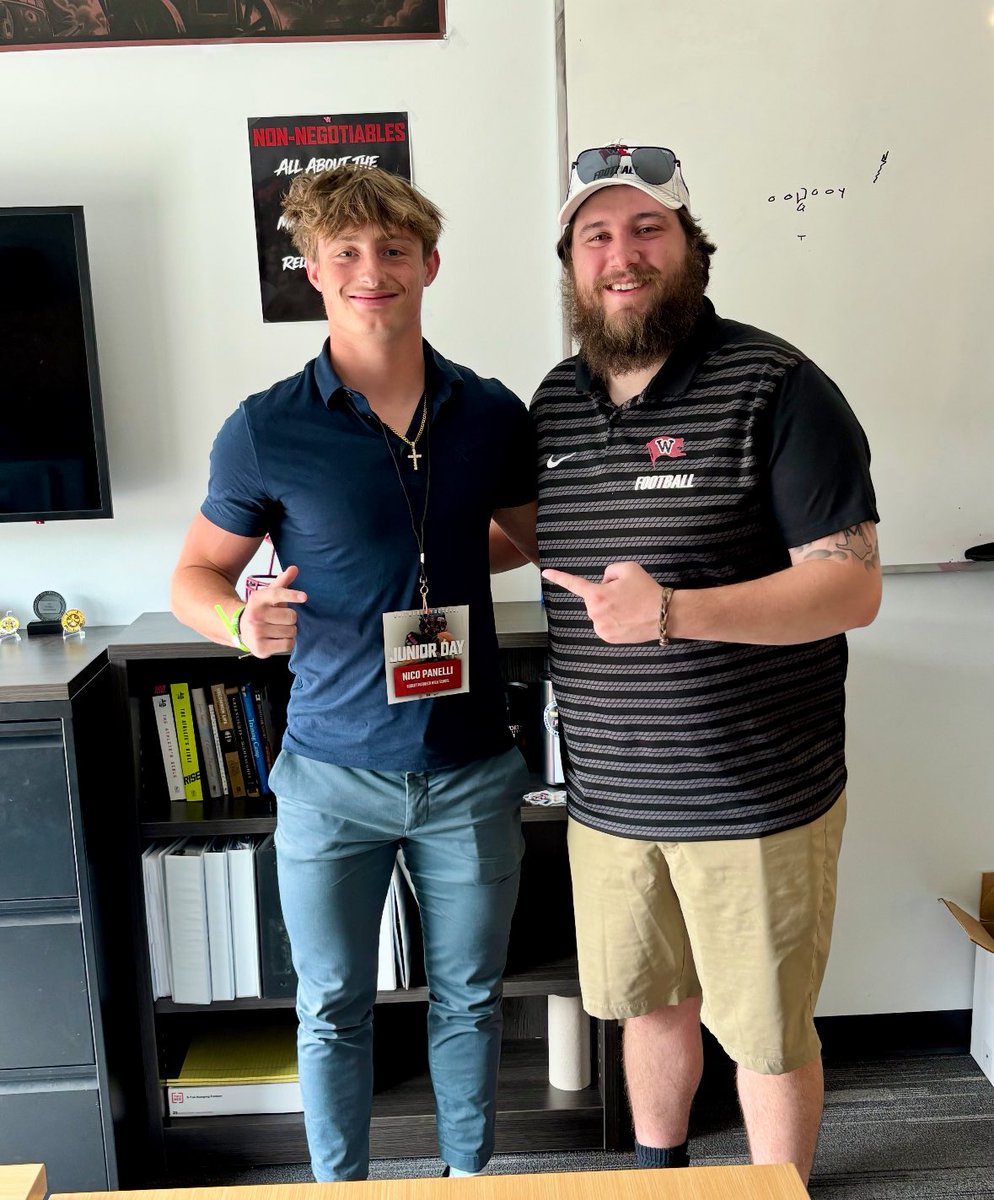NicoPanelli2323's tweet photo. After a great conversation with @misseybryce and @coachsandberg I’m very excited and blessed to say I’ve received my first Offer to play football at Whitworth University 🙏@WhitworthFB Go Bucks! @coachsandberg @NicRoger3 @whitworth @marner_28 @carllaGronejr @PrepRedzoneNV https://t.co/q5z8Ppqjm7