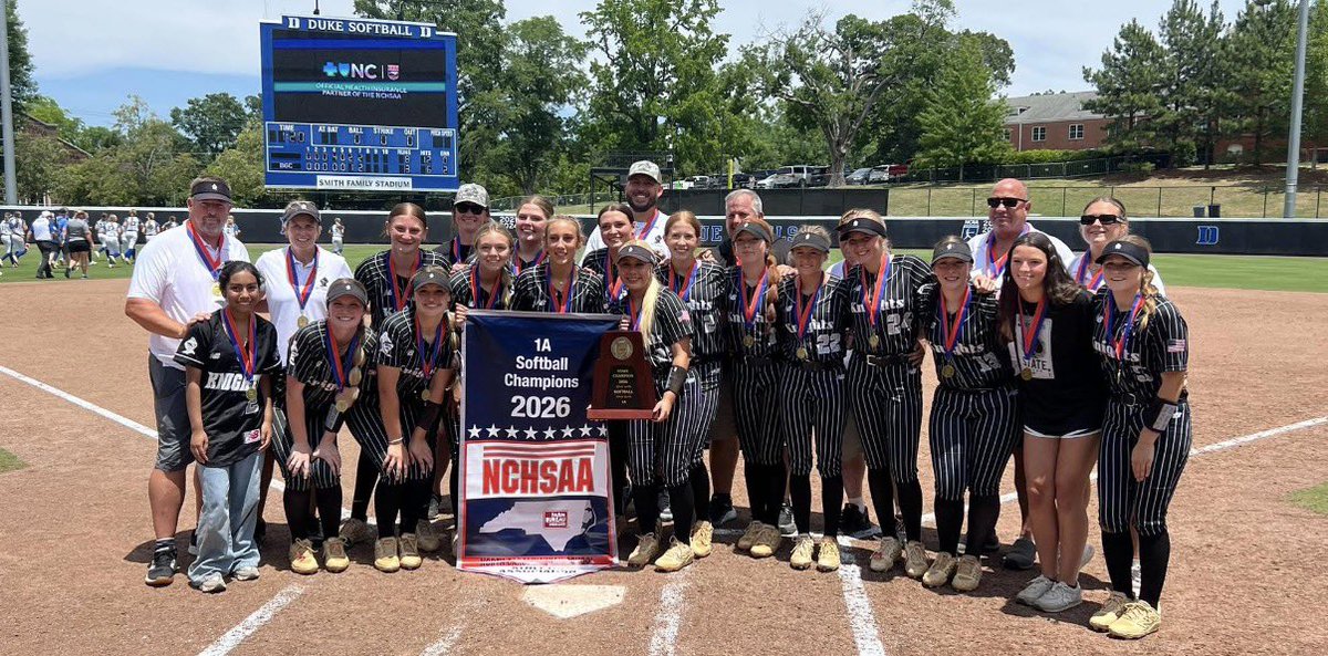 ellanelms2029's tweet photo. Freshman season complete. 🖤🥎
✔️ NCHSAA 1A State Champion ✔️ NCHSAA 1A State MVP
Pitching: 21-0 | 0.29 ERA | 228 K 6 No-Hitters | 3 Perfect Games
Hitting: .509 BA | .562 OBP | .825 SLG | 19 RBI

None of this happens without my teammates, coaches, family, school, and community. Thankful for every opportunity, every lesson, and every person who poured into me this season.
The trophy is special. The people are what made it possible.
A State Championship chapter closes. The summer travel season begins. Time to keep building. 🥎💪
Back to work.
#2029RHP #StateChampions #Softball #SummerBall #MoreToDo
@LadyKnightCoach @NationalsBatts @PrepSoftball @DrivelineSB @RMichaelShuler @Brandon14Carr @SoftballDown @asheville @T_Batts3 @themaineventsb @MaxPreps @LineDsoftball