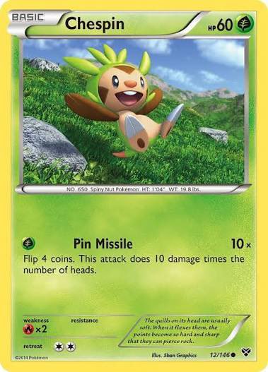 AlolanDolan's tweet photo. @mewgels I have expensive cards but this little chespin will always be one of my favs https://t.co/EsgsvvXp38