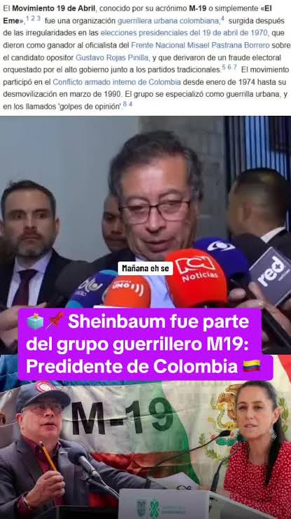 MoreNarcos's tweet photo. @Viri_Rios No, solo Cepeda es Narco, Paramilitar y Guerrillo, pura gente del M-19 una guerrilla a la que perteneció @Claudiashein el Narco de Petro lo ha dicho @petrogustavo y aceptado, la izquierda es una recua de delincuentes, solo los pendejos los apoyan, pero no es tu caso o si? https://t.co/8PBGnyX3ns