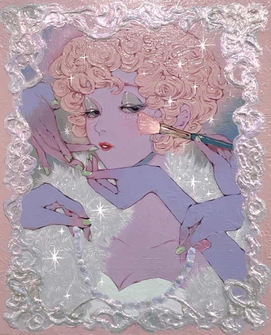 Gouache on canvas