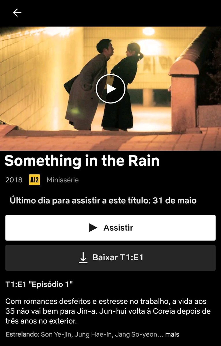 thaStranho's tweet photo. hoje é o último dia pra assistir o drama something in the rain na netflix 💔
acabei agora e o tanto que chorei não tá escrito. eu fico gag com o quanto esse dorama consegue me desestabilizar mds
ele é de uma delicadeza e ao mesmo tempo tão humano... 🤧🤍 https://t.co/8GvsoKjWni