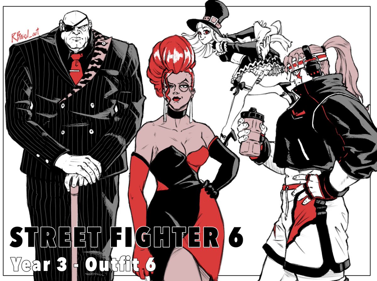 RBniel_art's tweet photo. Street fighter 6 year 3 outfit 3 https://t.co/LKPLuHxjkW