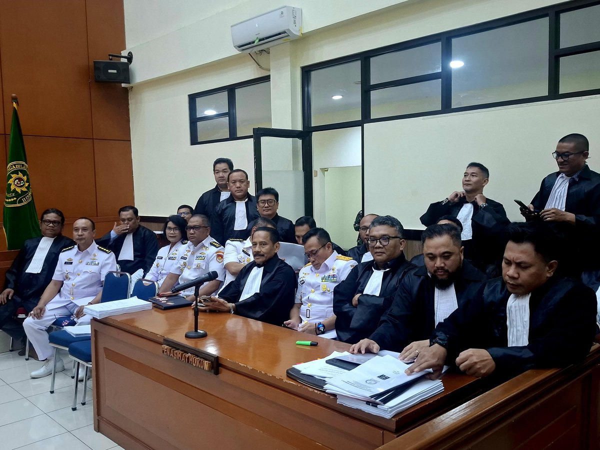 extassyforces's tweet photo. Military Court May 2026, corruption case of satellite procurement project for 123 degrees East Longitude orbit slot for the period 2012-2021, Thomas Anthony Van Der Heyden and retired Rear Admiral... Justice For Tom https://t.co/h6ECz2OnMN