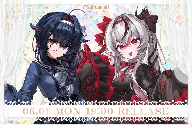 eternalmedal's tweet photo. ✧✧✧MicoLiz ペンライトリリース✧✧✧

速報📢実姉妹ユニット・MicoLiz（@MicoLiz_info）さんのオリジナルペンライトが本日より販売します❣

📢販売期間：6月1日㈪19時～6月27日㈯23時59分 ☠️
⛓販売ページ：https://t.co/iCZxXNOQLT  🥀

緋雨リセ ( @HisameLise )と姫宮ゆのん( @HimemiyaYunon )の実の姉妹二人のユニット💥❤
お二人それぞれのイメージカラーに輝くおしゃれなロゴのペンライトは、配信やライブを盛り上げること間違いなし✨
ぜひGETしてみてくださいね🚩