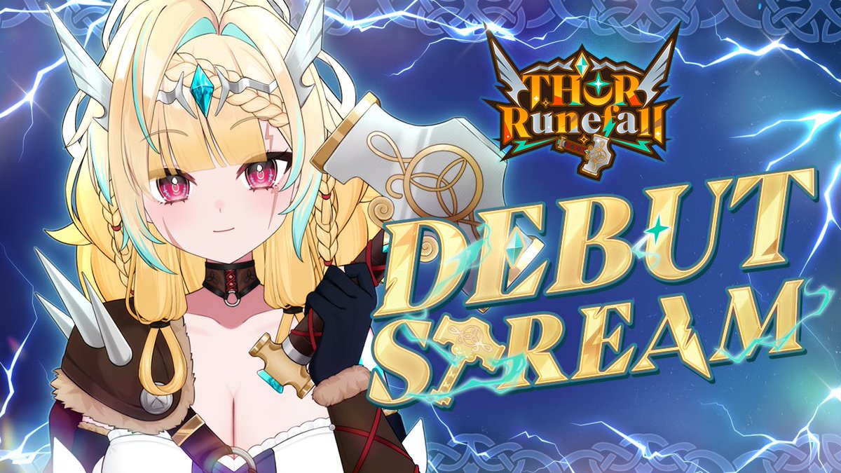 ThorRunefall's tweet photo. Debut 2.0 time! โก
I'll be going over my slideshow again to answer more of your questions! If I'm not tired after that I might do just a little bit of gaming ๐ฅบ๐ https://t.co/fD2cnKXBaL