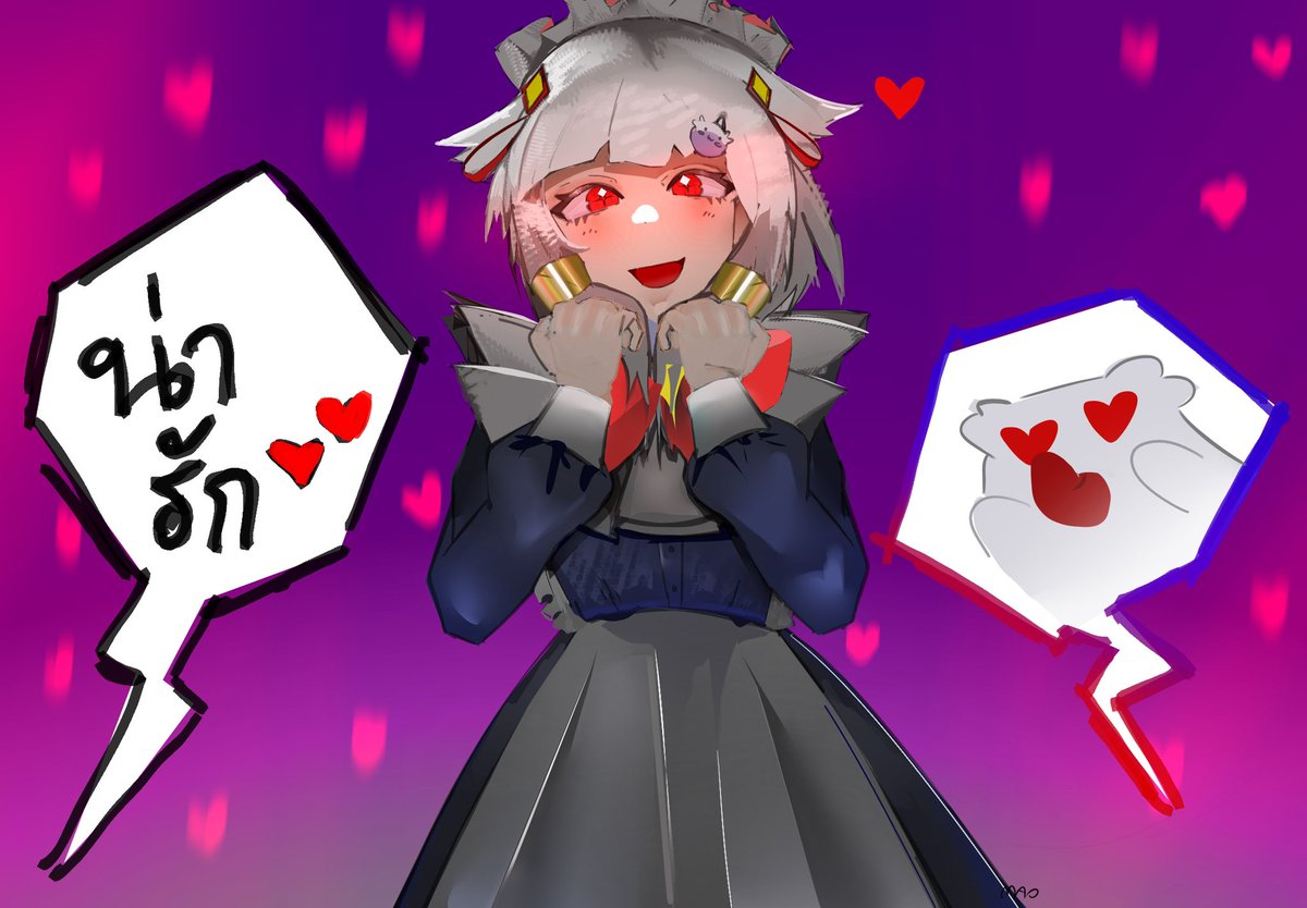 MAO_Banana1235's tweet photo. #smollyart
@Mollyehe 

หมาปอมเห็นหมาปอมด้วยกันน
แรงบันดาลใจจากคลิป : มาแจกความรักให้แก่คนดู 1 วัน https://t.co/awYfpJ6L74
