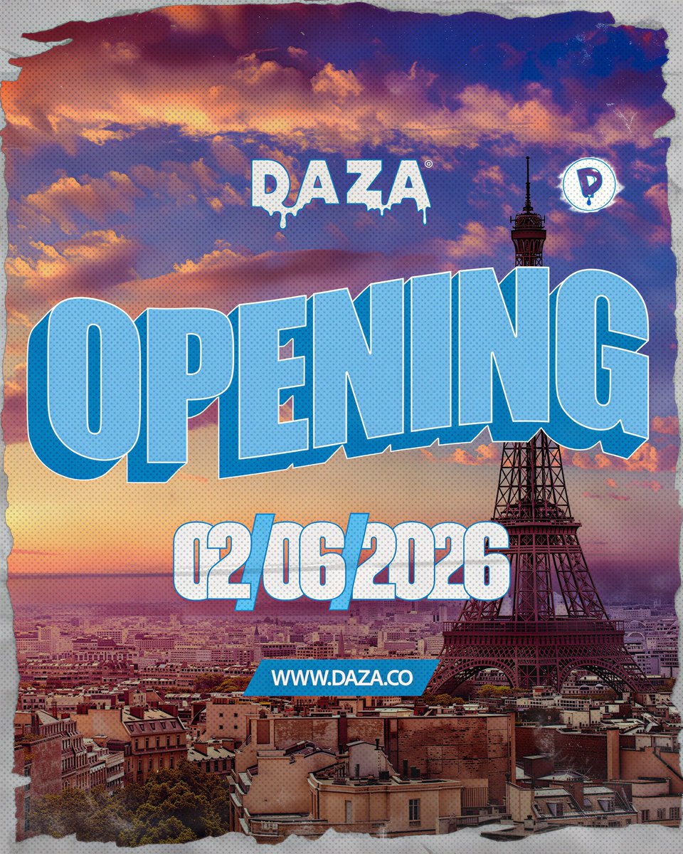 dazacompany's tweet photo. DOORS OPEN
02.06.26 https://t.co/ilWXjwuKF4
