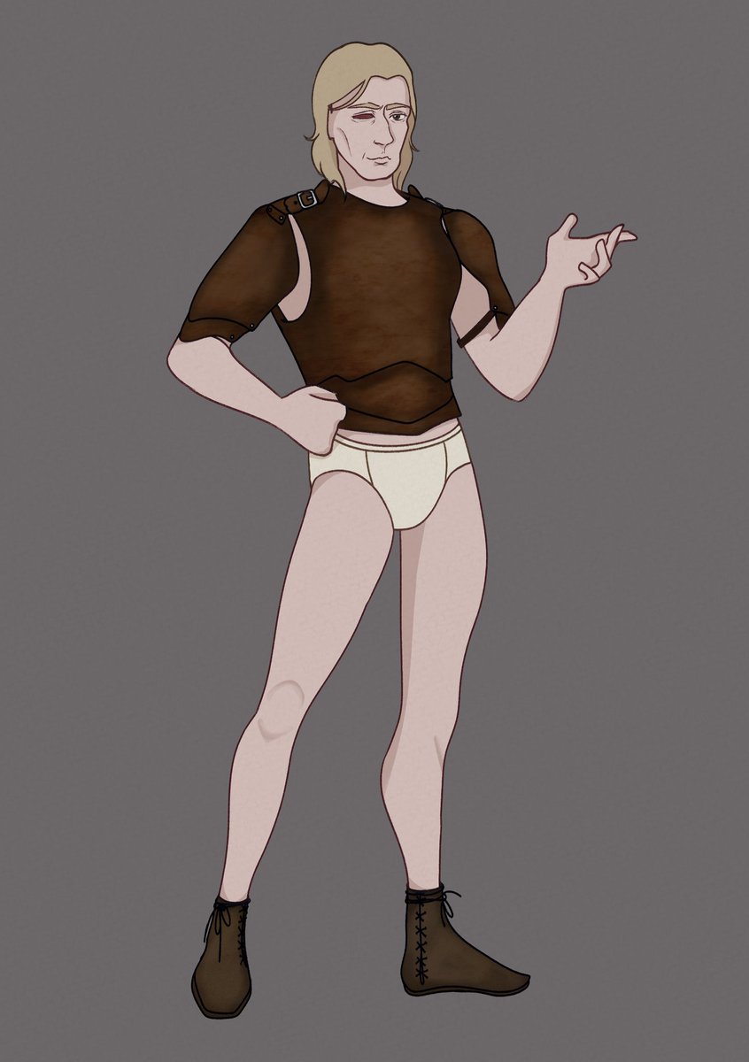 squidsauz's tweet photo. Baby's first commission (done for one of my d&amp;d buddies!) https://t.co/39isop9RkO