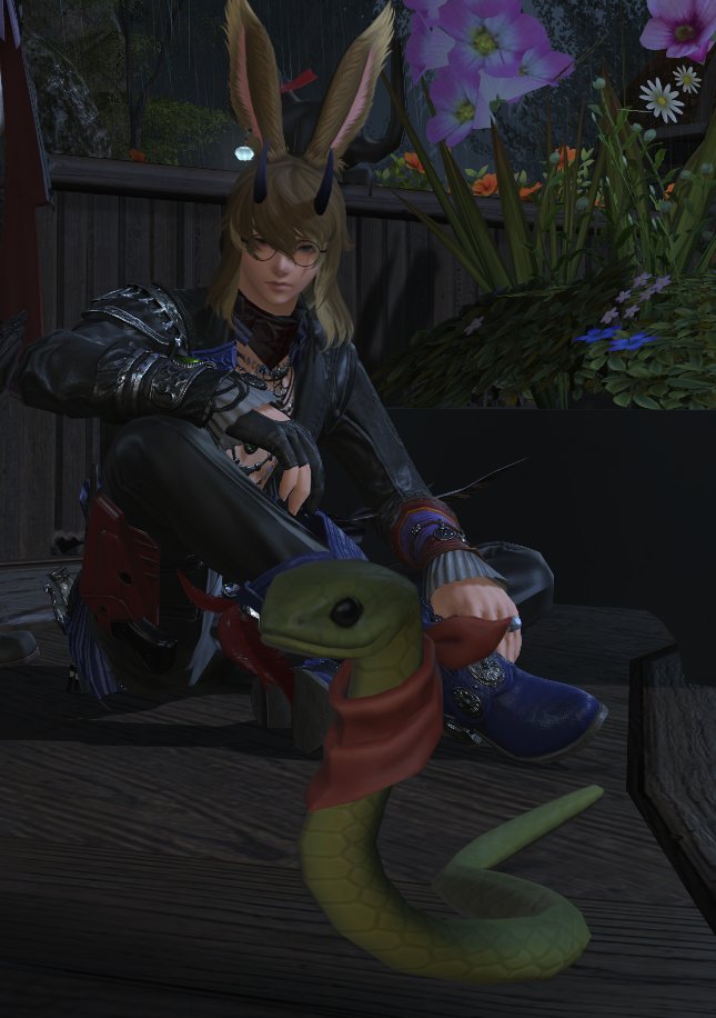 tymoramilk's tweet photo. i found out that ffxiv has a caduceus minion so i had to farm the dungeon until i could get him ;-; so cute.. https://t.co/J9iFreoeXq