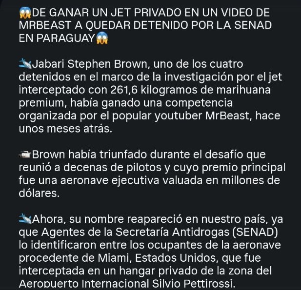YeuriFresh's tweet photo. No puede ser tan HP.

Yo que llegue a pensar que era mentira lo de el jet que gano con #Mrbeast https://t.co/riIqgrIgmM