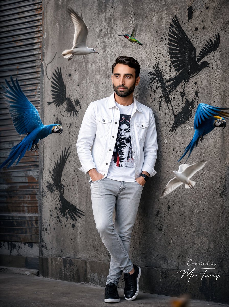 Urban Street Fashion Portrait