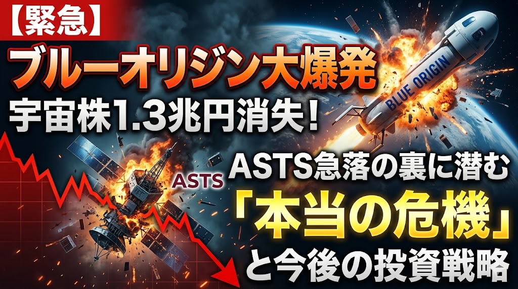 TechMoney191260's tweet photo. 【緊急】ブルーオリジン大爆発で宇宙株1.3兆円消失！ASTS急落の裏に潜む「本当の危機」と今後の投資戦略

みなさんはASTSを売りますか？買い増ししますか？

https://t.co/uhOsy11VIg https://t.co/jbzyCoQM7J