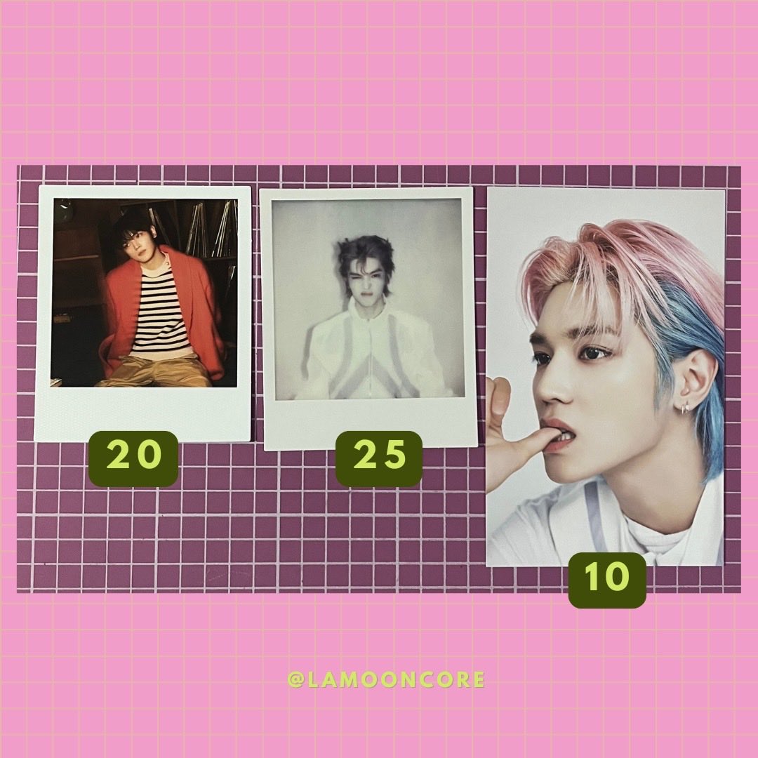 lamooncore's tweet photo. ✨ Venda NCT ✨

• valor na imagem + frete (super frete) 
• cards sem avarias ou press marks
• pagamentos por pix
• envio as quartas
• feedbacks no fixado 

🏷️ vendo wts photocard nct127 nctdream pob taeyong chenle haechan jungwoo pc polaroid postcard https://t.co/oxa2kgGYGc