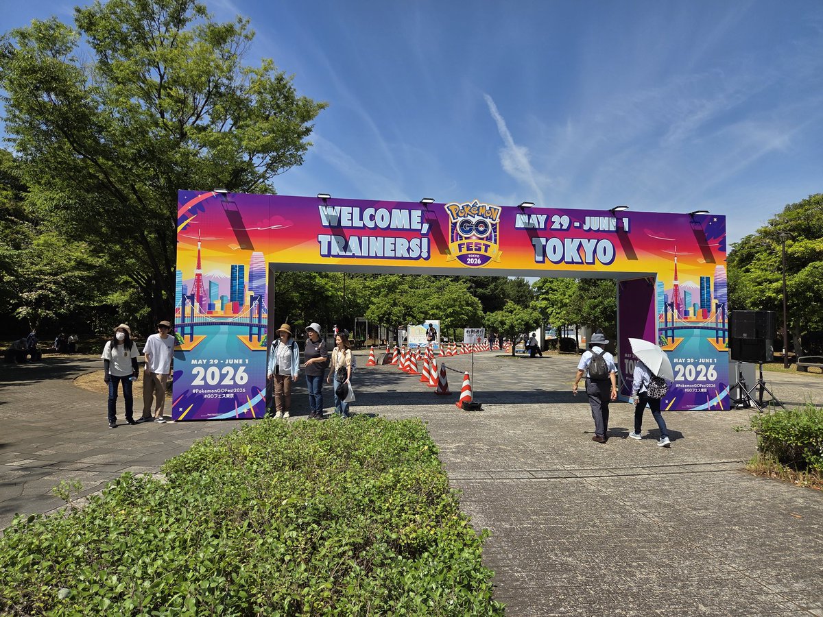 shtm3's tweet photo. 今年も参加☺️
#ポケモンGO
#GOFest2026東京 https://t.co/ttLoNNj3Iu