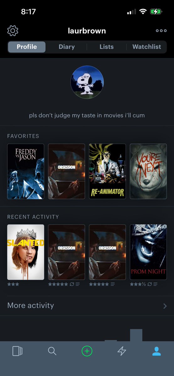 tvstatic's tweet photo. Hi! Looking for more horror moots!

꩜ I’m Lauren, I’m 28
꩜ I love horror, video games, snoopy, animals, memes, music and weed
꩜ Fav genres are slasher, horror comedy, &amp; body horror
꩜ Fav TV show is Buffy
꩜ I would defend Nikki Freeman with my life &amp; give her my car keys https://t.co/OfWITgs2QT