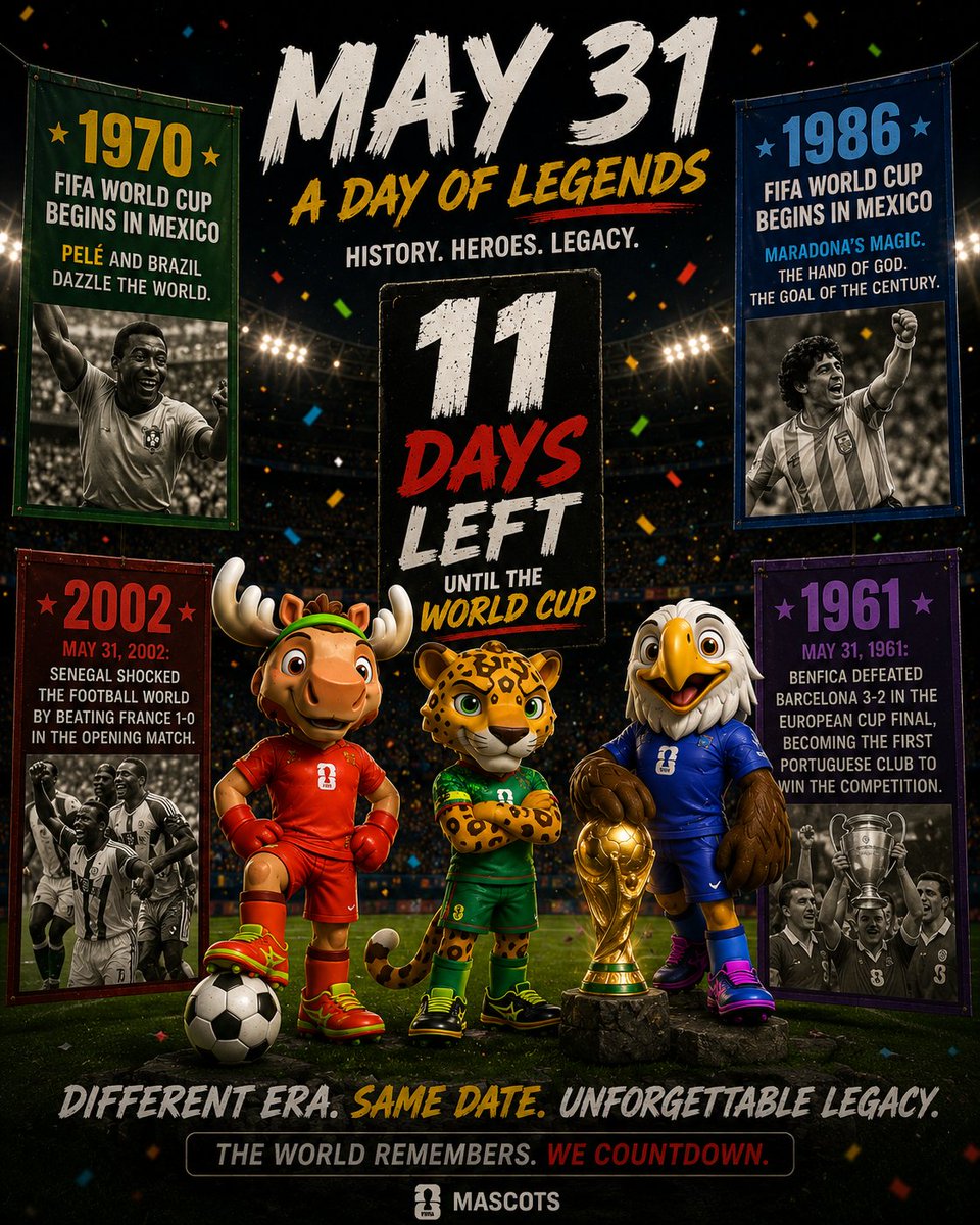 2026 World Cup Mascots tweet media