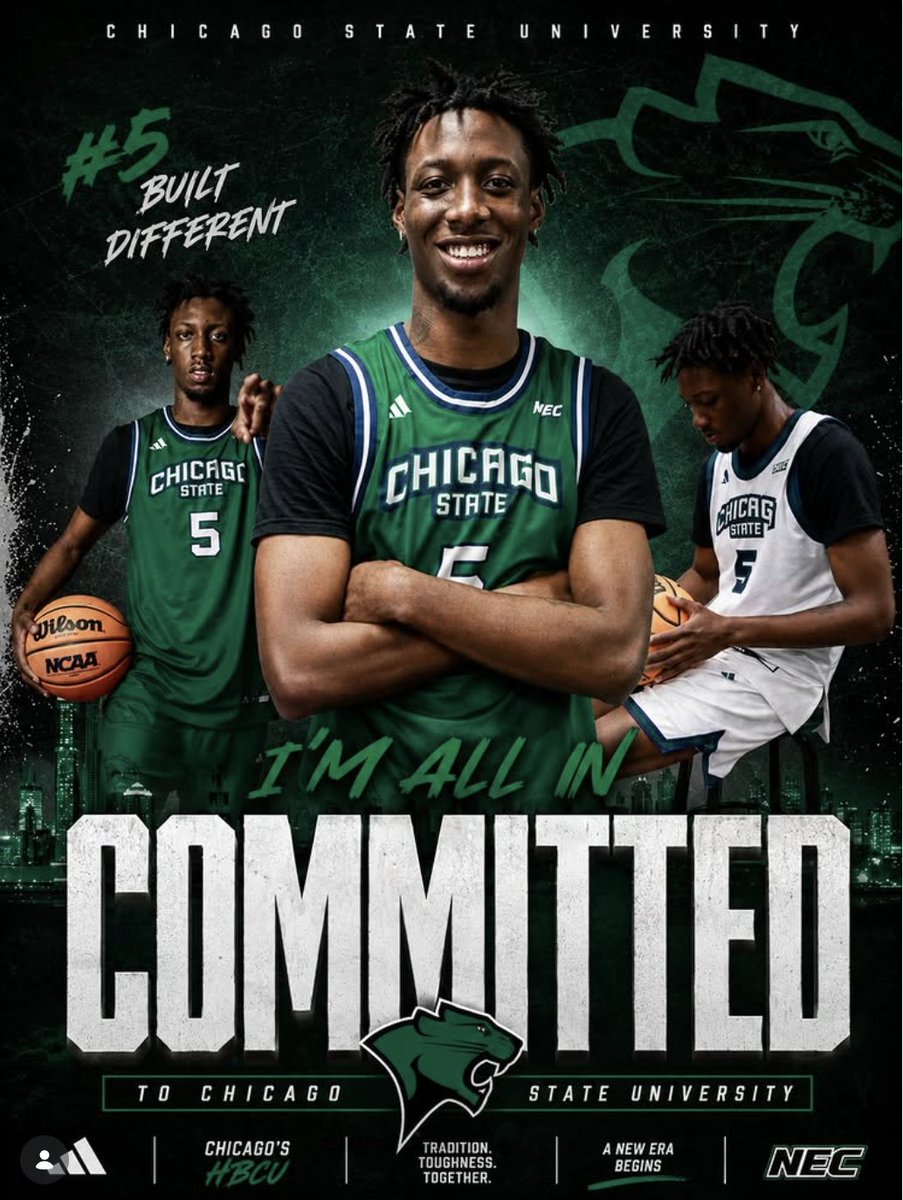 NelCastNY's tweet photo. Chicago State has received a commitment from Cal State Northridge transfer forward Davius Loury, per his IG acct. 6'8" forward who averaged 4.9 PPG & 2.2 RPG as a sophomore last season. Averaged 12 PPG, 5.8 RPG as a freshman at John A. Logan CC (JUCO) his freshman season. The addition of Loury unofficially completes CSU's 26/27 roster. #NECMBB