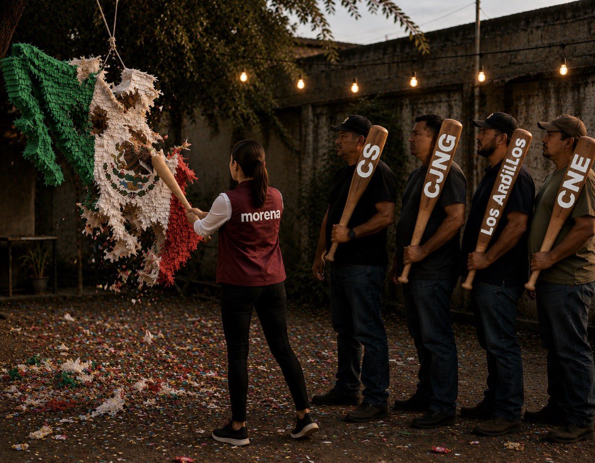 marleonorc's tweet photo. @RicardoBSalinas “México no es piñata de nadie…” https://t.co/IcYVMmLakY