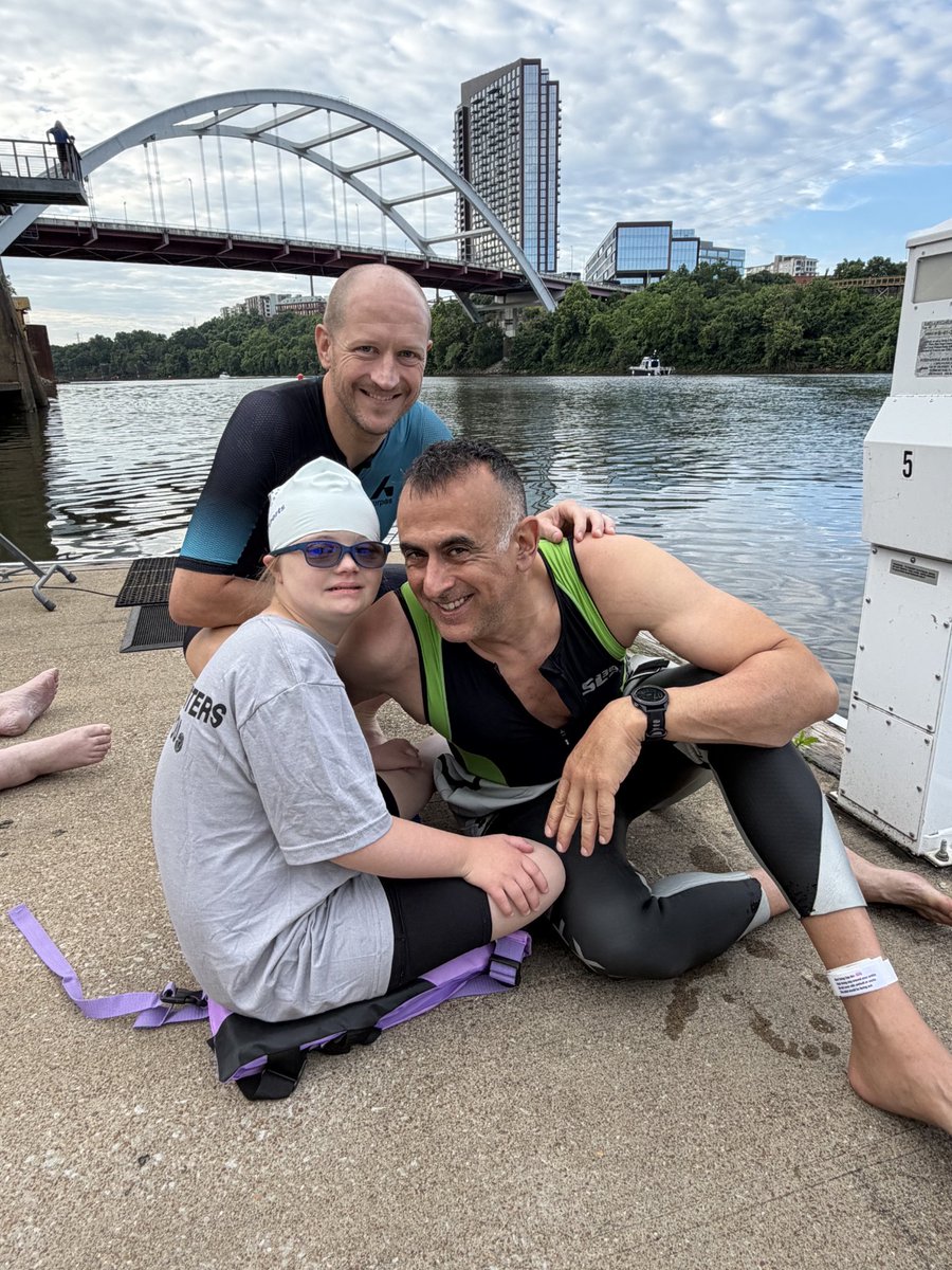 GSimony's tweet photo. Penny was so much fun today. We had a great time at the Magic Sports Ashley Whitney Nashville Music City Triathlon.

The best part was after the race Penny saying this was the best day of her life! https://t.co/RH3P3qTIp5