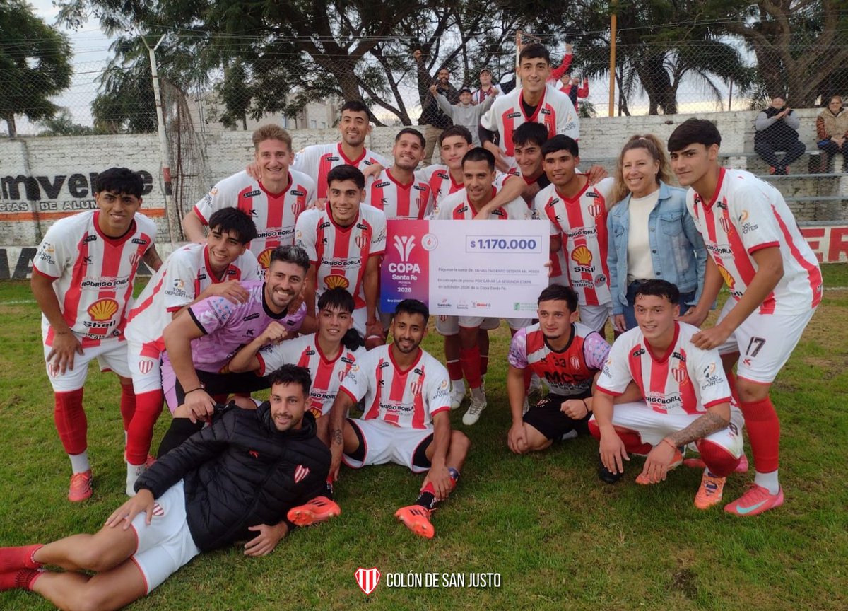 ClubColonSJ's tweet photo. 𝗘𝗟 𝗖𝗢𝗡𝗤𝗨𝗜𝗦𝗧𝗔𝗗𝗢𝗥 𝗔𝗩𝗔𝗡𝗭𝗢́ 𝗗𝗘 𝗥𝗢𝗡𝗗𝗔 

 Colón de San Justo igualó 0 a 0 ante Central San Carlos en el partido de vuelta de la Segunda Fase de Copa Santa Fe. Gracias a la abultada diferencia obtenida en la Ida, el Rojo se clasificó a la Tercera Ronda. https://t.co/ofJqLXgvk6