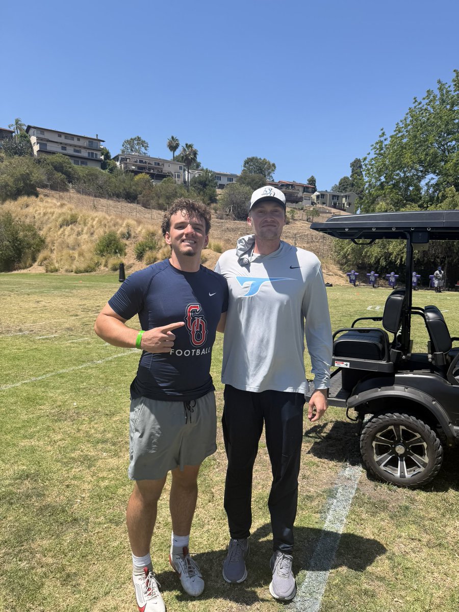 Ant_Miller85's tweet photo. Great day competing at the Whittier College Mega Camp! Grateful for the opportunity to test, compete, and learn alongside some great athletes.

Finished the camp with:
📏 6'2" | 223 lbs
💥 9'6" Broad Jump
⚡️ 4.46 Shuttle

Most importantly, I had the chance to connect with coaches from Cal @NickRolovich , Sacramento State @Coach_TUI @CoachAdamClark , University of San Diego @AustenJacobs , and UIW @Coach_Meyer27 . Thank you to all the coaches for taking the time to speak with me and provide valuable feedback.

Excited to keep working, improving my game, and earning opportunities.

#ATTACKTODAY #AGTG #Football #TE #DE #ClassOf2027 #Recruiting @GOHS_WolfpackFB @CoachRamirezGO @GOHShoops @GOHS_Athletics