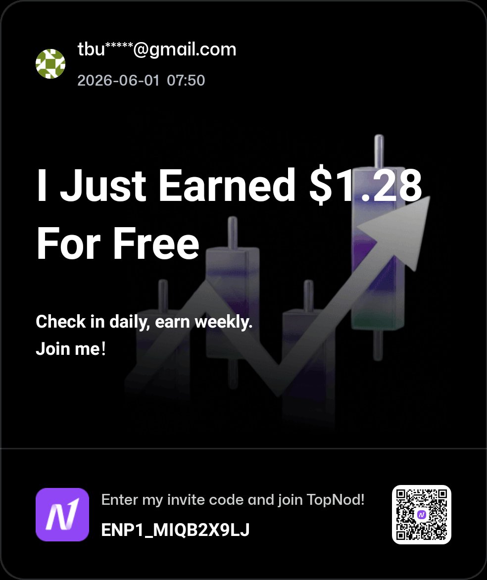 Busairdrop25's tweet photo. Just joined TopNod Energy Park ⚡️
Simple tasks → earn Energy → share weekly $PROS rewards.
The more people join, the bigger the reward pool 
Worth a try！
#topnodenergy
https://t.co/VbWtaOOba0 https://t.co/M1OMYnKffV