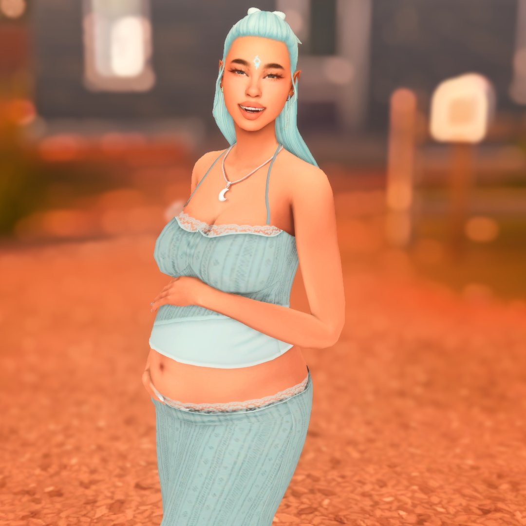 simlishliz's tweet photo. She's so cute pregnant #sims4 #notsoberry https://t.co/FVMIw0fT6v