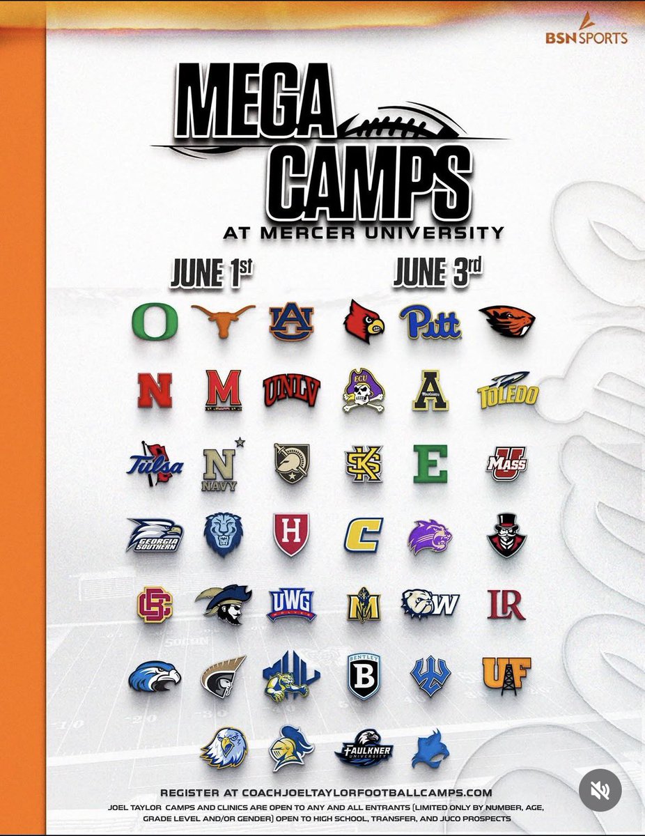 d1Isaiah70's tweet photo. Will be attending the Total Exposure Mega Camp at Mercer University at 1:00pm! @CoachSEllis @MercerFootball @HamptonFBall @PrepRedzoneGA @RecruitGeorgia https://t.co/dcZXGPzhYl