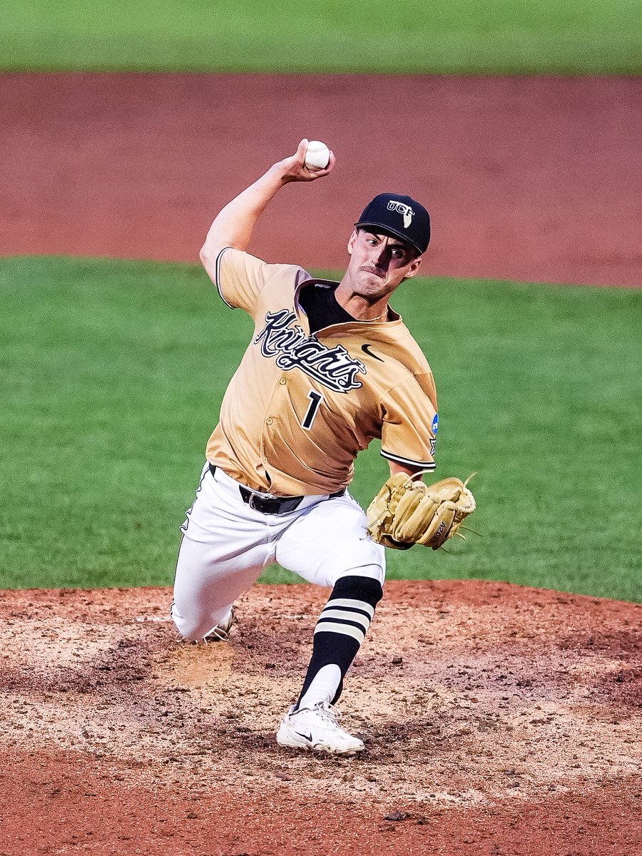 UCF_Baseball's tweet photo. Gave us all he had 🫡

Roman finishes with a career-high 7Ks on a season-high 89 pitches. https://t.co/l08buXFUvb
