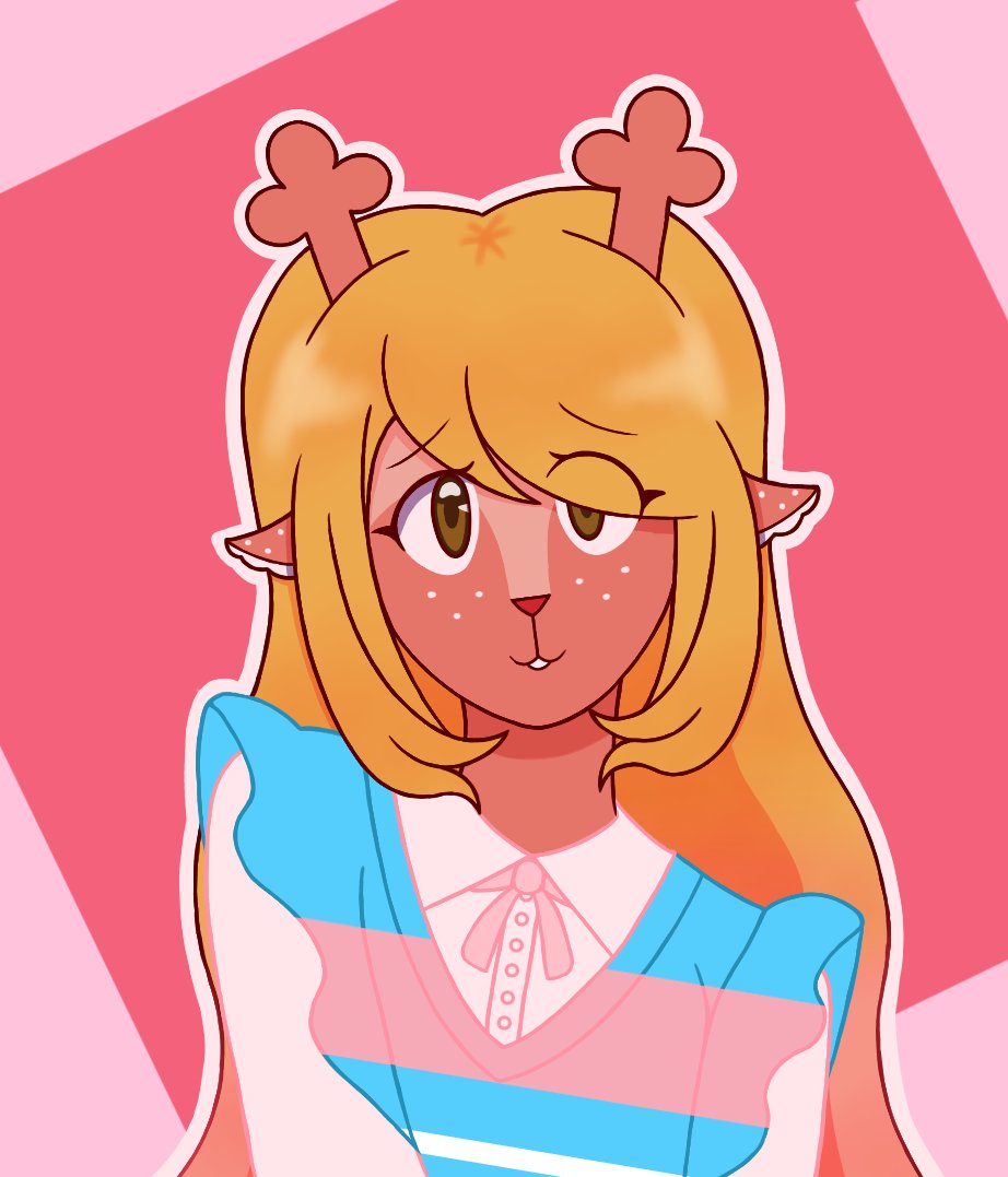 FawningDoe_1225's tweet photo. H-happy pride month, everyone!

I know things are probably hard, but no matter who you are or what your identity is, nothing should stop you from being yourself... https://t.co/g6zWVtohgr