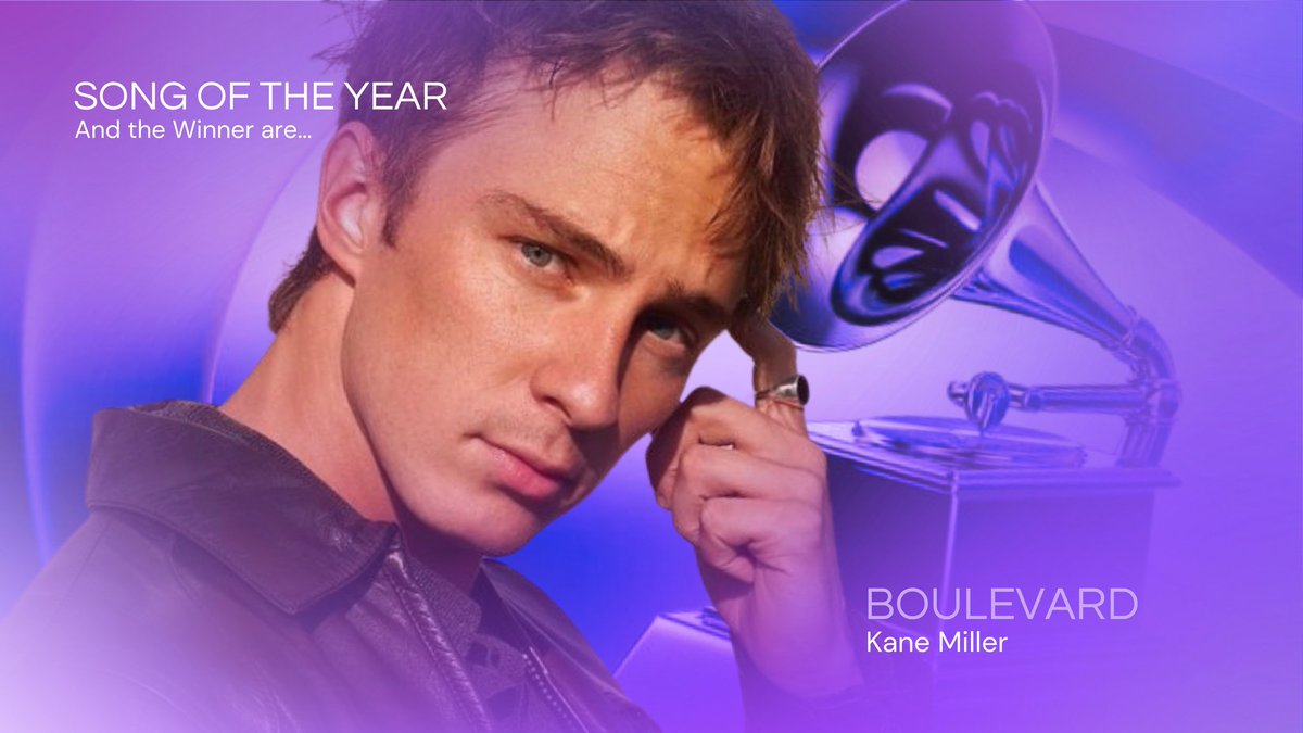 starcademys's tweet photo. O #StarGRAMMYs de “Song of the Year” vai para...

⤷ “Boulevard” — Kane Miller https://t.co/zdIKLhxdNc