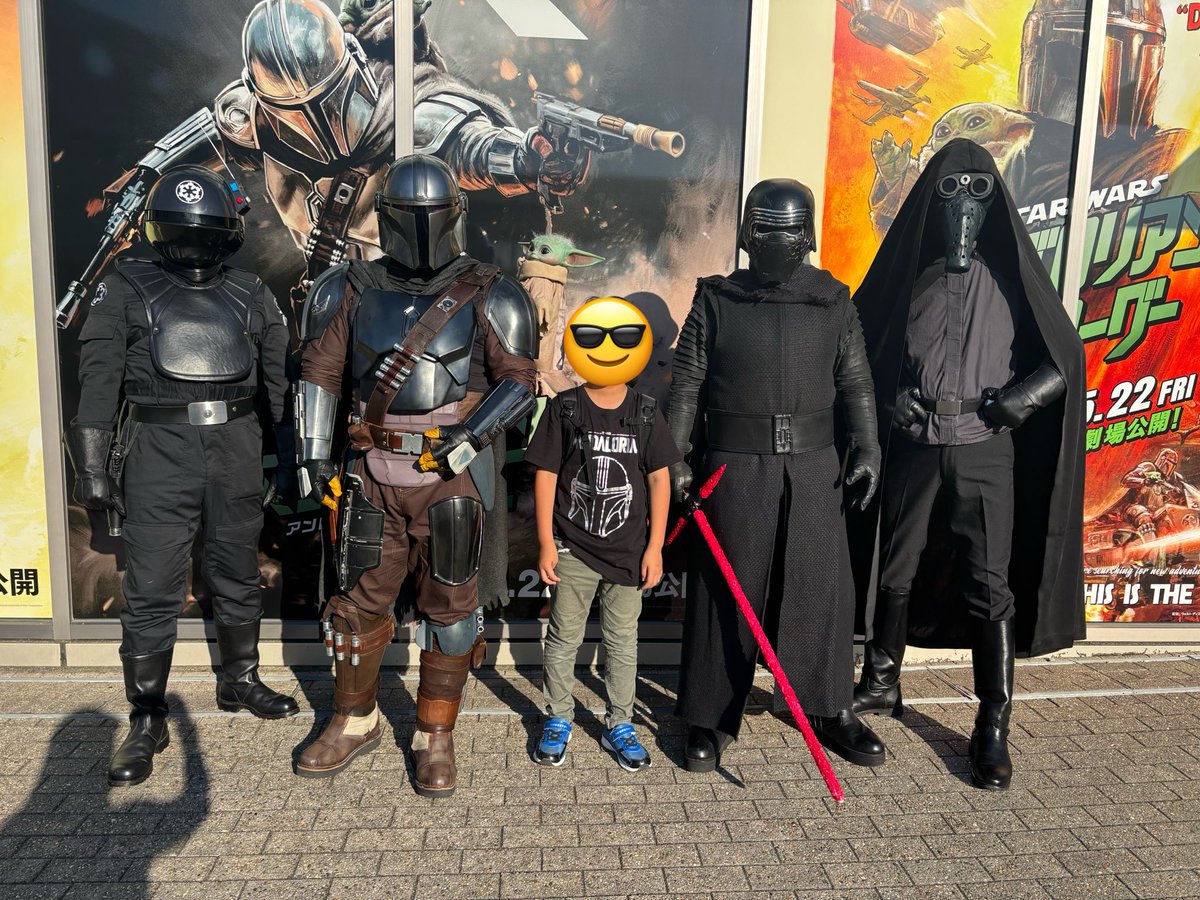 KidsTrooper's tweet photo. 帝国軍の皆様は大人気でした♡

109シネマズ大阪エキスポシティ
2026.05.31

@jp501st 
@109_osakaEC https://t.co/ALDMsZN5YO