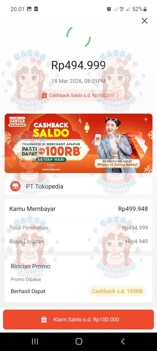kedaicacaa's tweet photo. · ┄── TESTIMONI 🪷

🔮 spaylater ﹏ https://t.co/zlKMexHyAm
🔮 spaylater ﹏ https://t.co/4pW9Qbo3T4
🔮 yup paylater ﹏ https://t.co/q5s1nlDKqF
🔮 kredivo ﹏ https://t.co/smSOmqlOZp

𓏲 ࣪˖ 💌 ˖ WA : https://t.co/6kaxgE24Ow 
𓏲 ࣪˖ 💌 ˖ TELE : https://t.co/NkVdyyUQEX https://t.co/lmYSfLdiMm