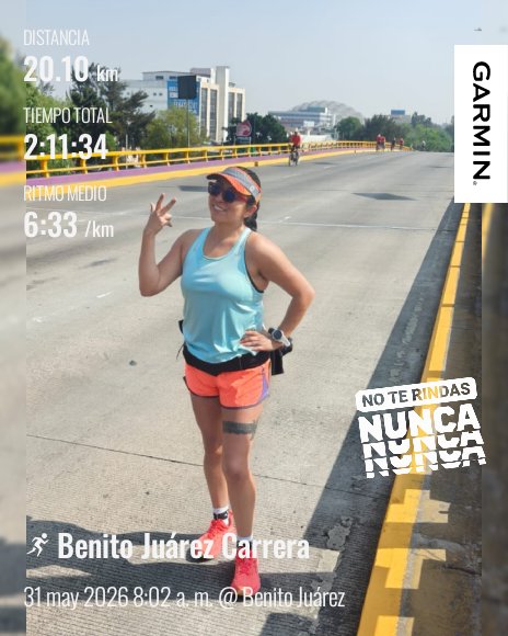 Luzzciernaga's tweet photo. En mis #KmsDomingueros corrimos en el ciclotón, ruta retadora, en compañía de unas grandes amigas y juntas lo logramos, a seguir con todo el ánimo, pásenla bonito 😉.
#CorrerMeHaceBien🏃‍♀️♥️👟
#VanPorTiSiempre🤍
@ReyLoborebelion https://t.co/PO9sBFdDNo