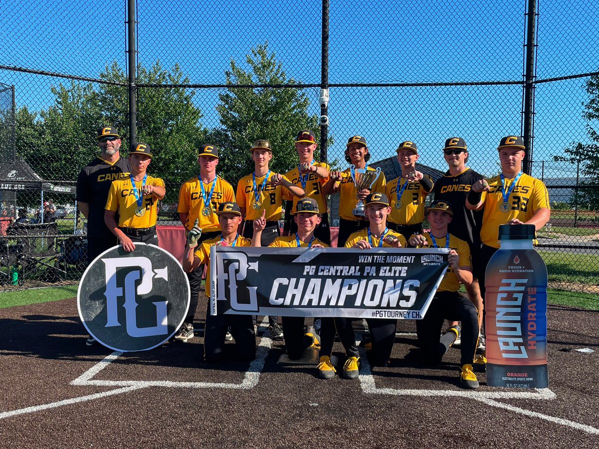 chapmanSS2030's tweet photo. Champs. 🏆

Great weekend competing with @canes_national_14u and finding ways to finish on top. Loved the energy, the fight, and the way this group played together all weekend.

Grateful for every opportunity to compete and keep getting better.

Back to work. ⚾️💪 https://t.co/z7LkiA2IoG