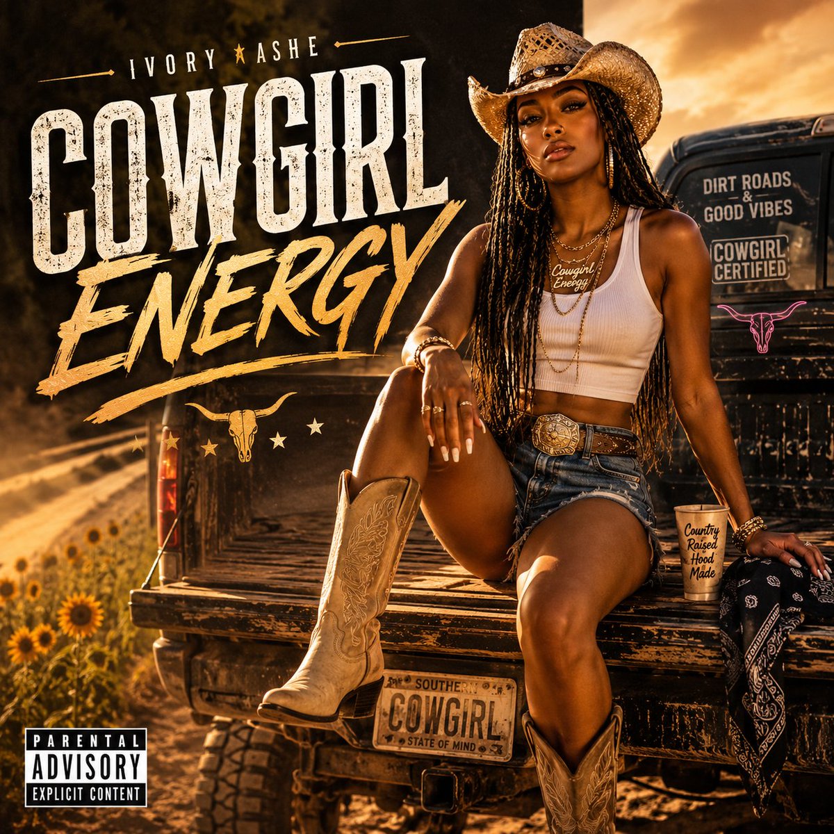 wavioapps's tweet photo. 🔥 NEW MUSIC ALERT 🔥

She's got boots in the dirt, bass in the truck, and enough attitude to light up the whole county

🤠☀️ COWGIRL ENERGY ☀️🤠

The summer anthem for every country girl who knows exactly who she is.

🎶 Country roots
🔥 Hip-hop attitude
🚚 Backroad vibes
💃 Girls-night energy

Turn it up. Roll the windows down. Let the summer begin. 

https://t.co/R7q5JH3RSf

#CowgirlEnergy #IvoryAshe #CountryMusic #CountryRap #SouthernVibes #NewMusic #SummerAnthem #Wavio