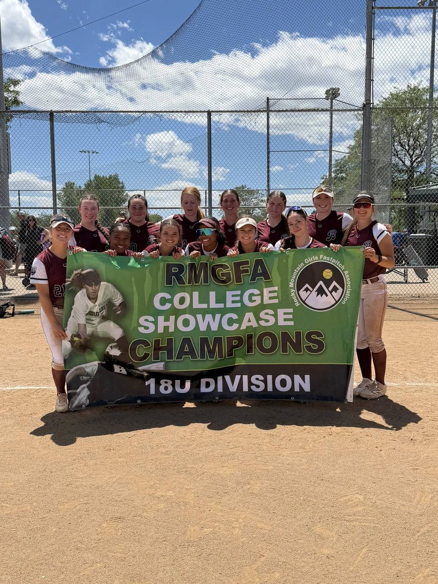18uSmith's tweet photo. What a way to end our spring season! We won the Rocky Mountain College Showcase Gold Bracket today.   The girls finished the spring 41-0! Thanks to all the college coaches who came out this weekend! Next up is the start of our summer season at Zoom into June! https://t.co/N0VE3dS4u5