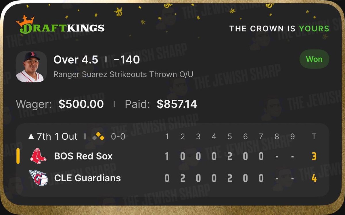 JewishSharp's tweet photo. TOO EASY! 🥱

CASHES IN THE 3RD INNING!!💰💰

#GamblingTwitter #MLB https://t.co/8lJX2LZIUT
