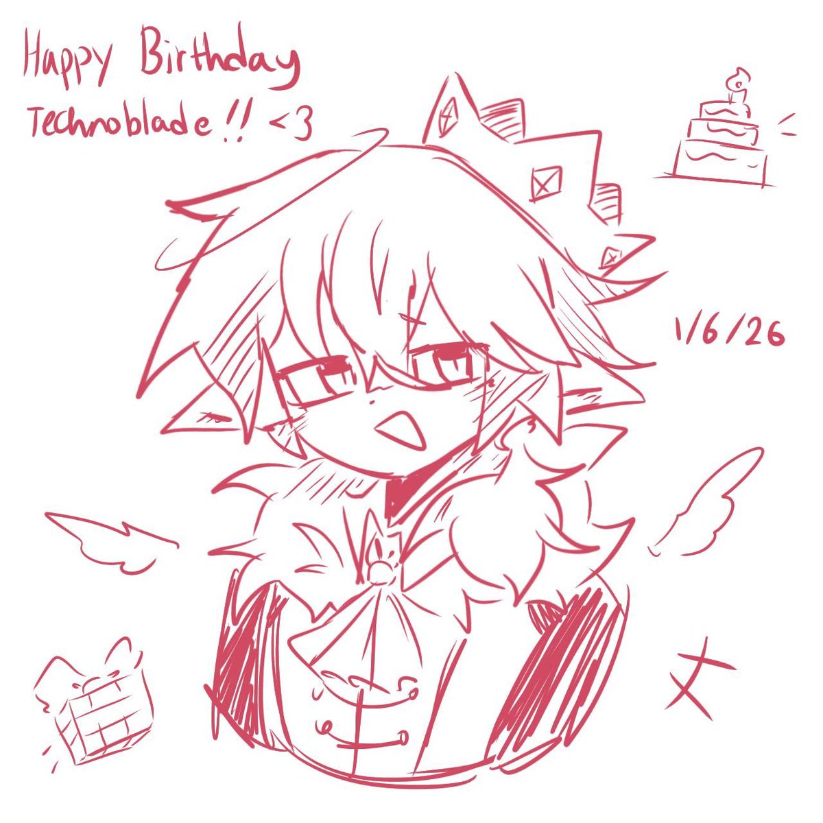 toropeco's tweet photo. happy birthday alex, you would have been 26 today <3
#technoblade #art https://t.co/EvrCPYHmHq
