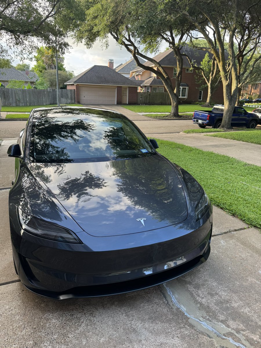 M3PUnleashed's tweet photo. She cleans up good! From a distance you can’t see the hail damage. https://t.co/1QPW1be5r2