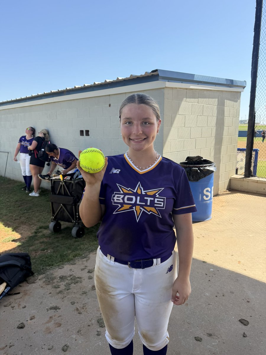 2029GaBolts's tweet photo. Day 2 of the 6th Annual Road to the WCWS is complete! We battled through a tie and a tough loss to finish 3rd in our pool and earn a spot in the Championship Bracket. 💪🥎

A huge shoutout to Mary for crushing a GRAND SLAM in our first game today! 💣🔥

Back at it tomorrow morning as we take on Lady Storm 18U at 8:00 AM. Time to compete, trust the process, and keep fighting.

⚡️ LET’S GO BOLTS! ⚡️
#GAThunderbolts #RoadToTheWCWS #GrandSlam #ChampionshipBracket