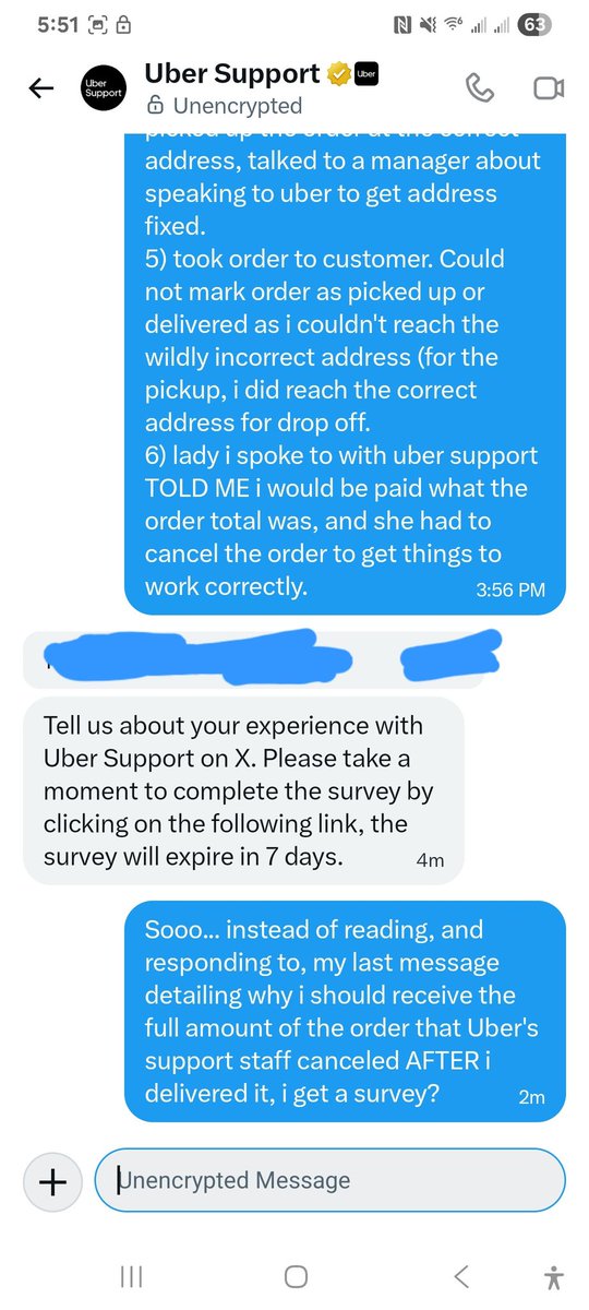 RSLogic's tweet photo. @Uber_Support It ain't going well... https://t.co/BrB2dro36K