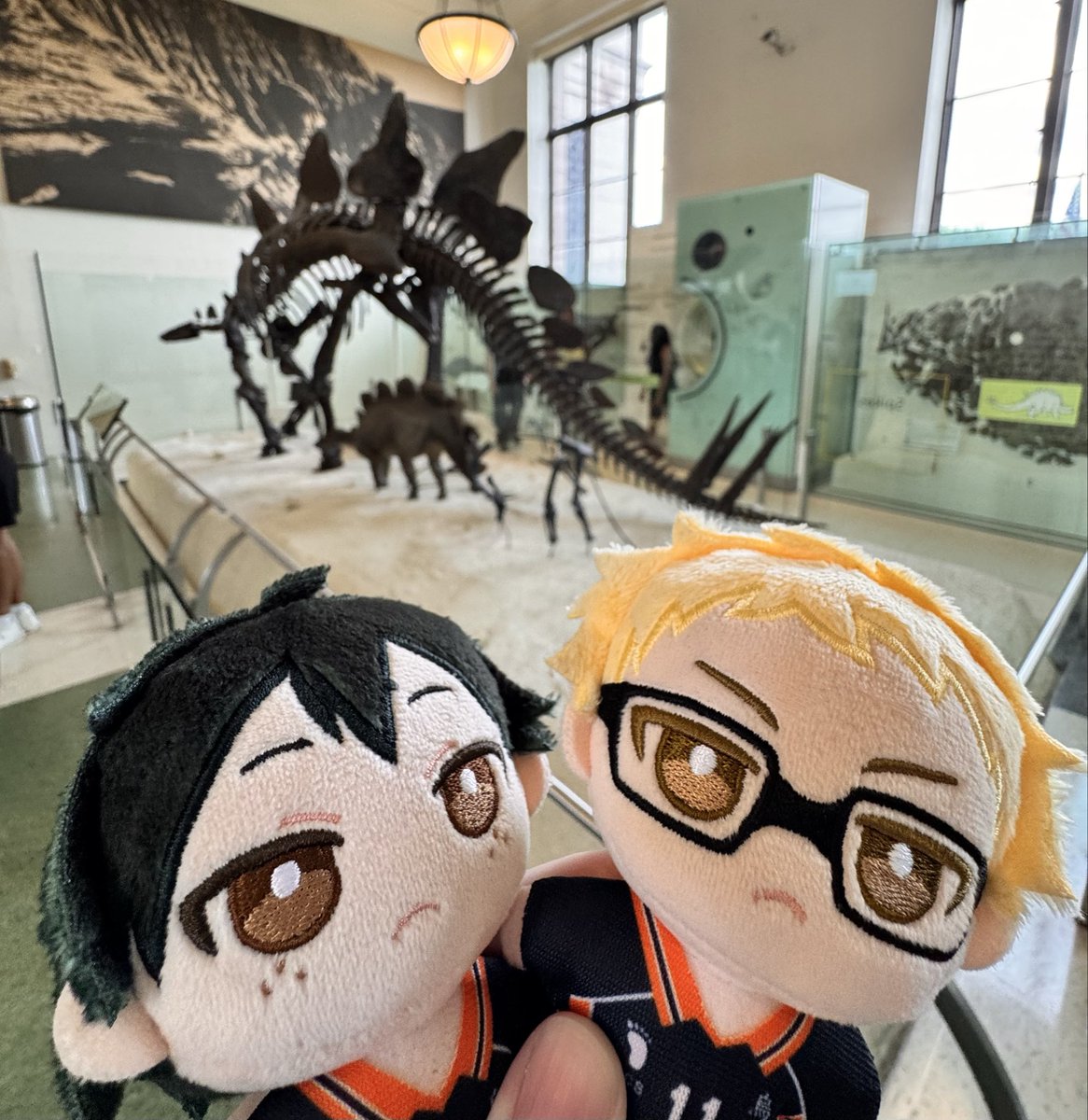 tsukkiyama date at the natural history museum nyc. 🦕🦖
