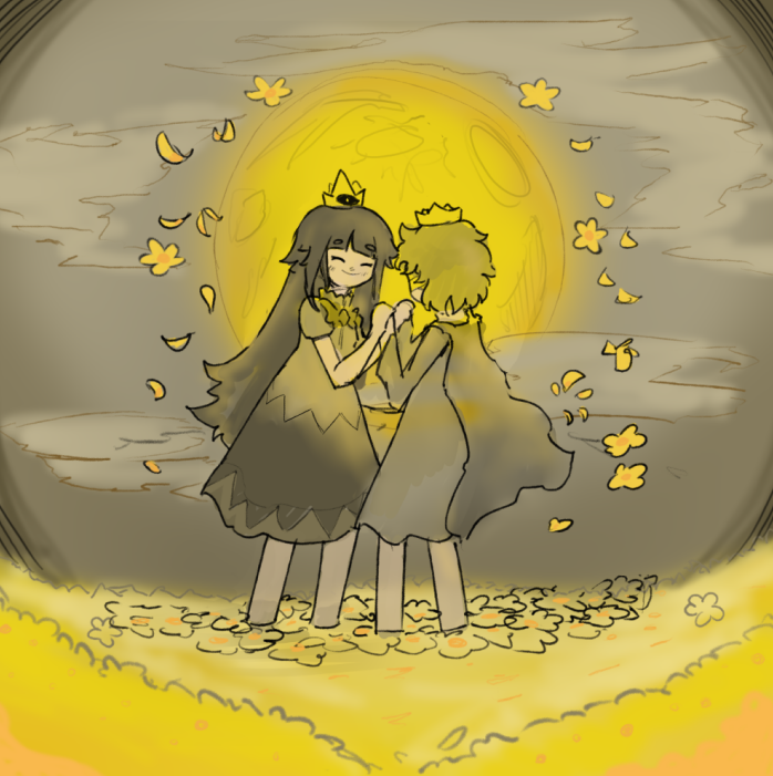 DonPerip's tweet photo. today's doodle... the blind prince and the liar princess

#Theliarprincessandtheblindprince #嘘つき姫と盲目王子 https://t.co/f0IonnqeIJ