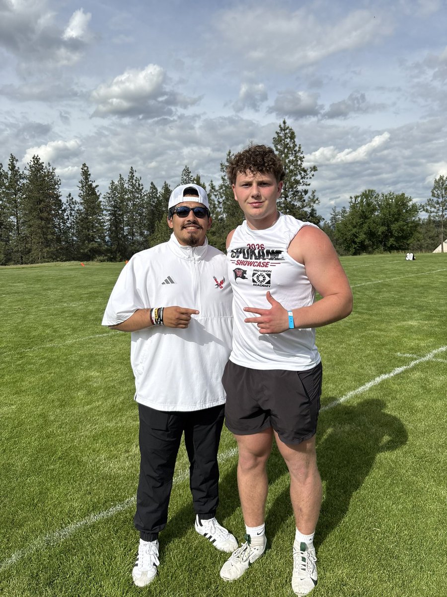 JLytleOfficial's tweet photo. It was amazing to talk with @codybrown_20 and @coach_jhernEWU about @EWUFootball so excited to see what’s to come and learn more!🔴⚫️ https://t.co/13397CwfaU